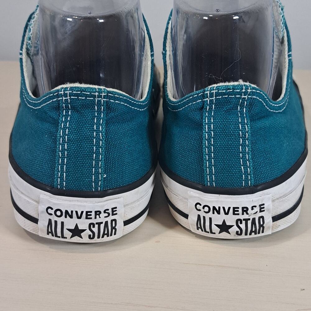 Converse All Star Chuck Taylor Low Top Blue Lagoon Shoe Men's 6 Women's 8 - Picture 5 of 11